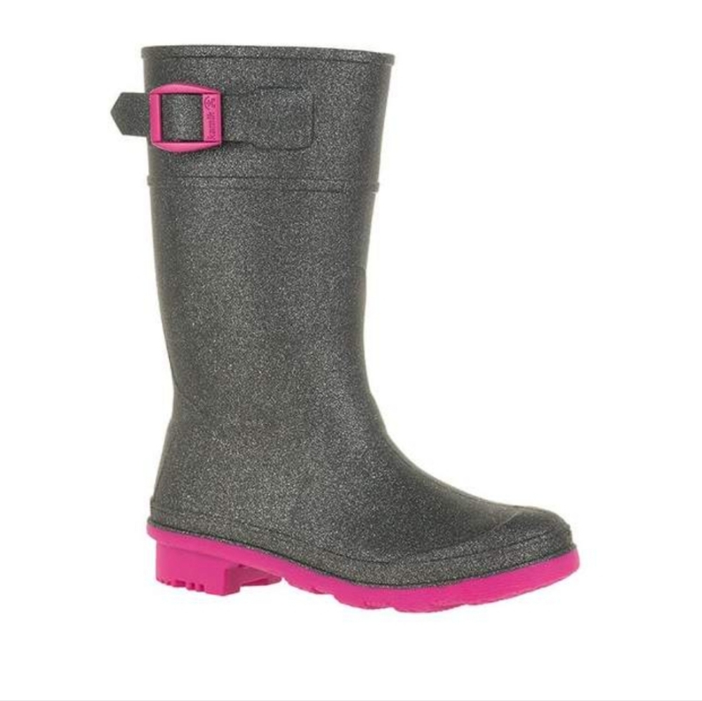 Kamik Kids Glitter Waterproof Rain Boots